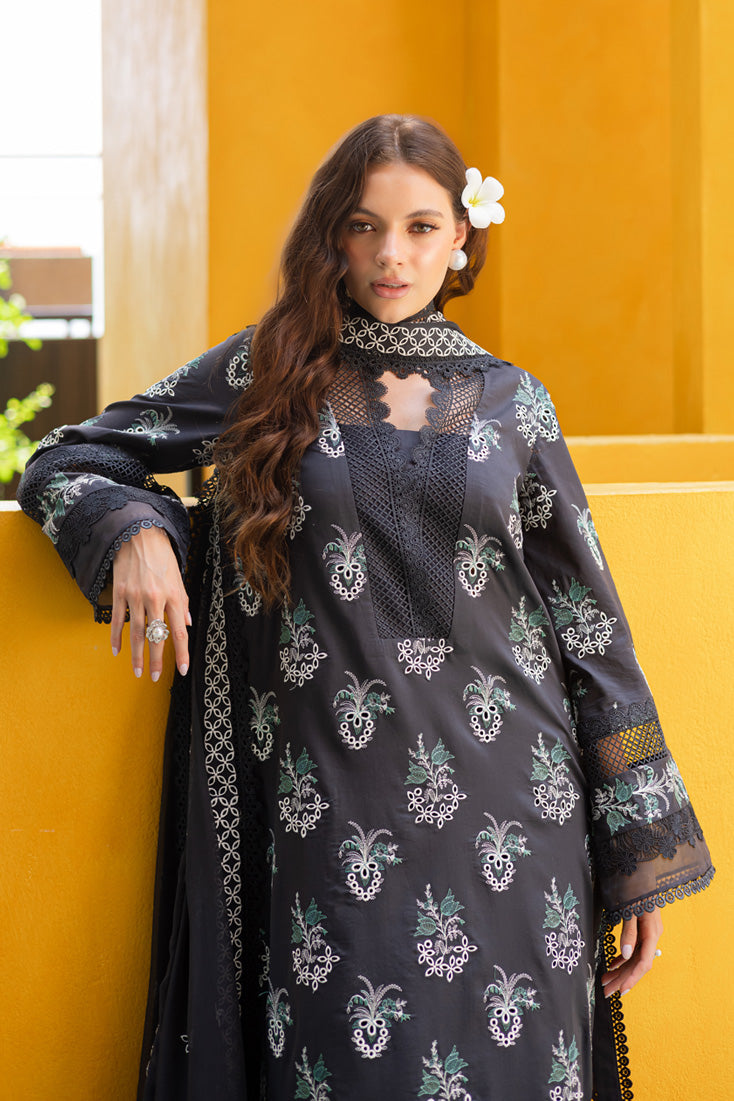 Marjjan | Seraya Lawn 25 | MBL- 21 B XL Black Lawn