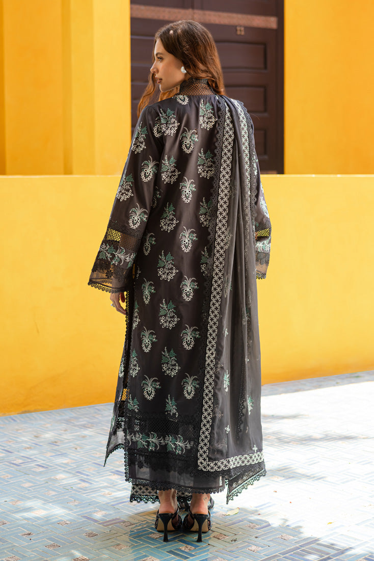 Marjjan | Seraya Lawn 25 | MBL- 21 B S Black Lawn
