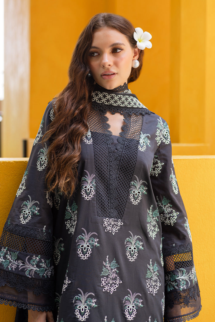 Marjjan | Seraya Lawn 25 | MBL- 21 B L Black Lawn