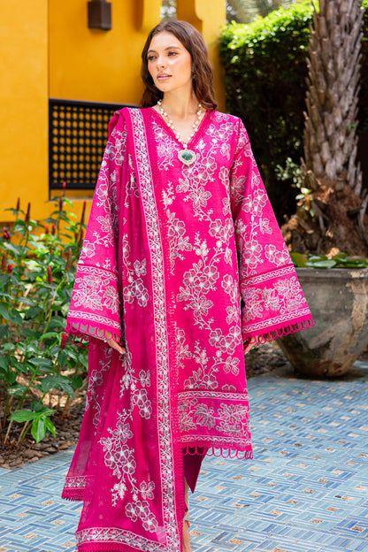 Marjjan | Seraya Lawn 25 | MBL-22 B XL Candy Pink Lawn