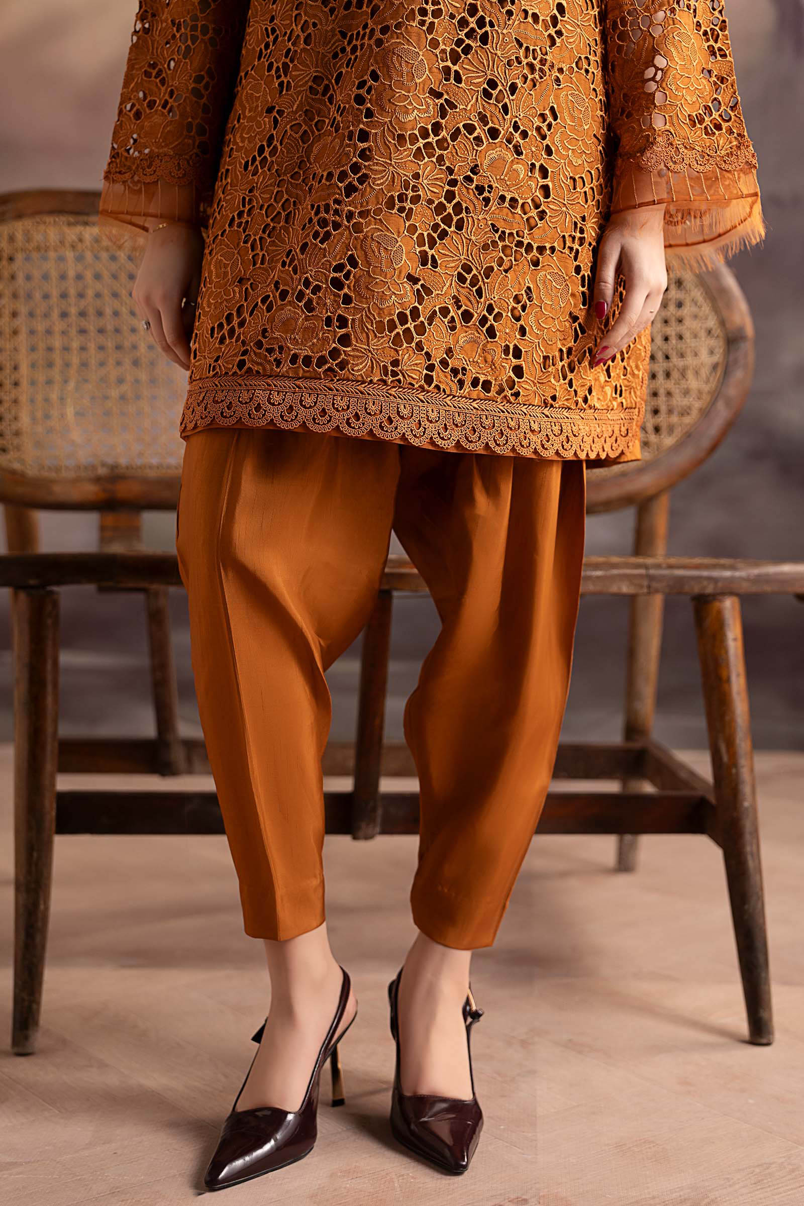 Maria B | Pre fall Dresses | MBS-W25-17 RU - Pakistani Designer Dress - by Maria B - Type : Ladies Clothes - 100% Original at Saira Sultan