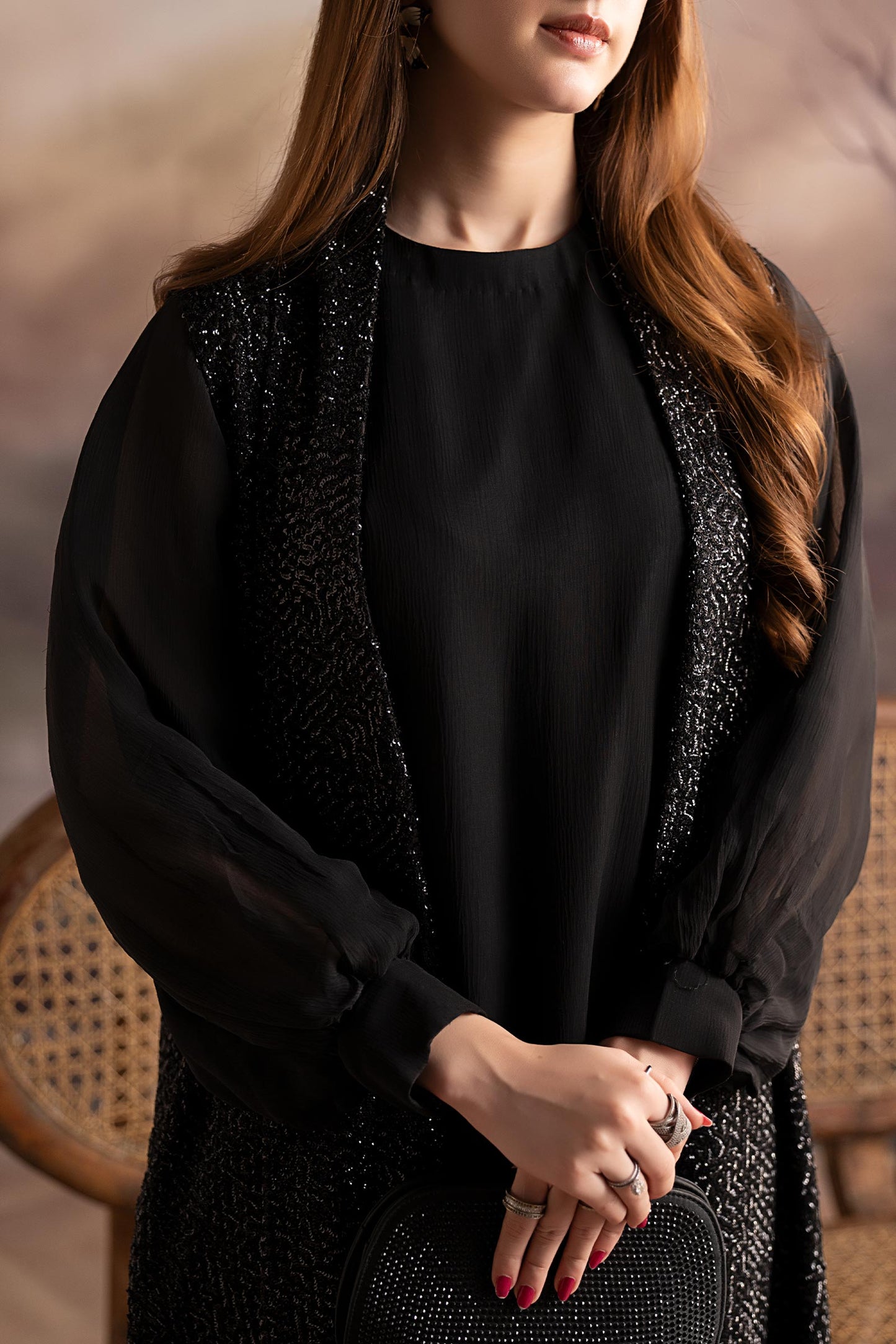 Maria B | Pre fall Dresses | MBS-W25-21 K - Pakistani Designer Dress - by Maria B - Type : Ladies Clothes - 100% Original at Saira Sultan