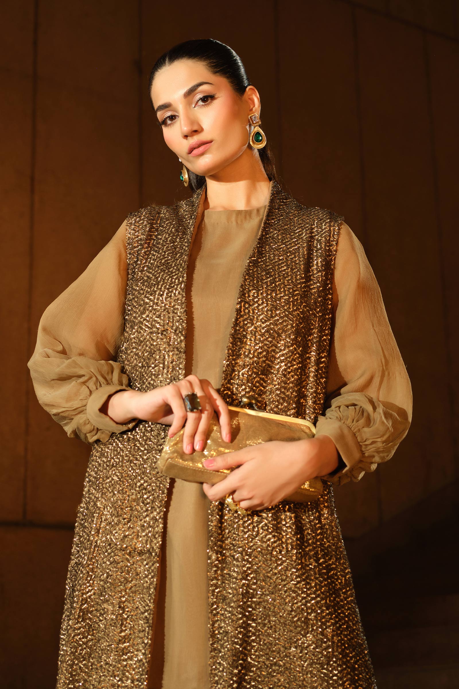Maria B | Pre fall Dresses | MBS-W25-21 C - Pakistani Designer Dress - by Maria B - Type : Ladies Clothes - 100% Original at Saira Sultan