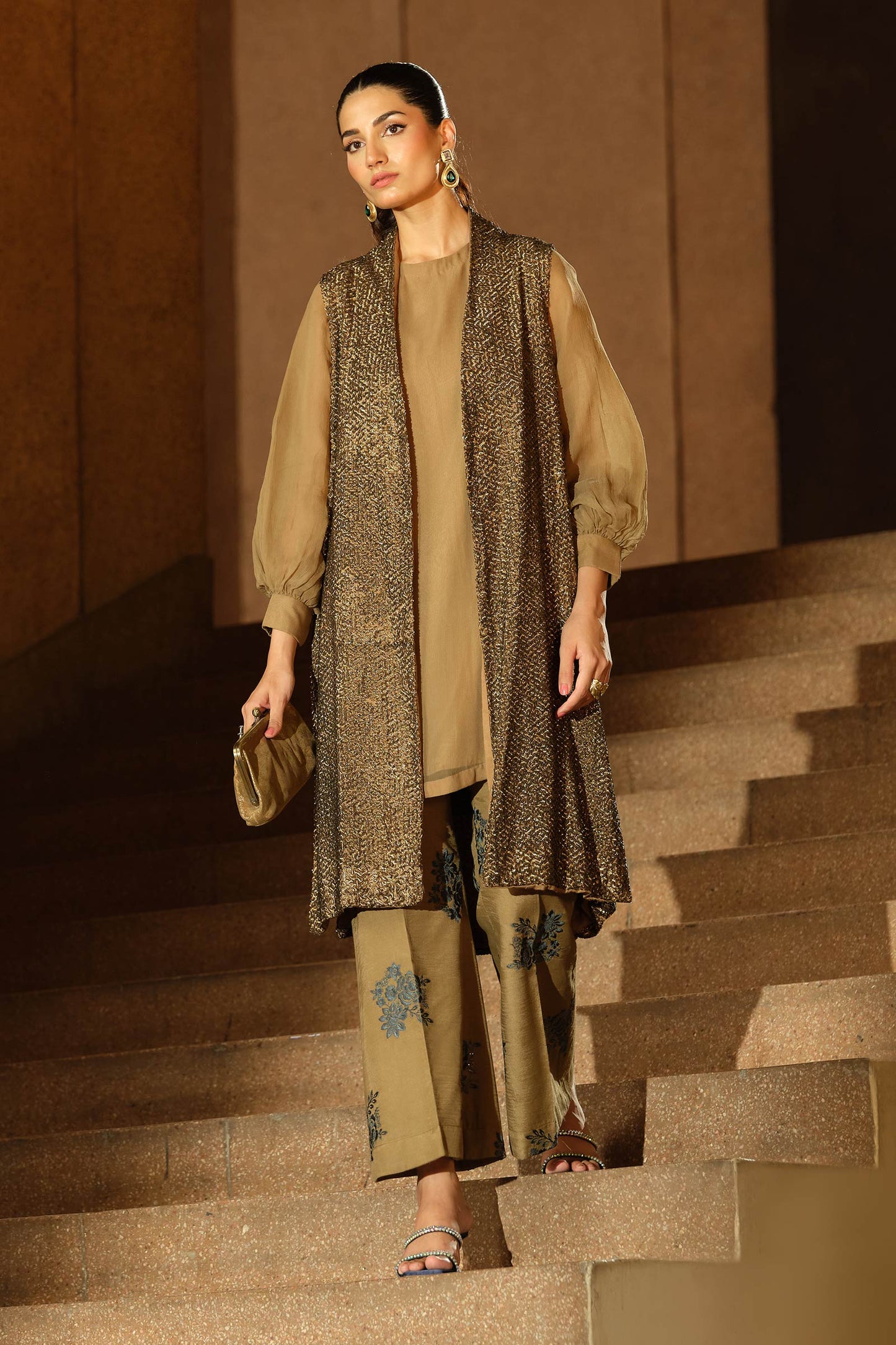 Maria B | Pre fall Dresses | MBS-W25-21 C - Pakistani Designer Dress - by Maria B - Type : Ladies Clothes - 100% Original at Saira Sultan