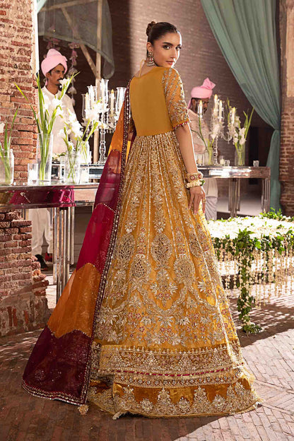 Maria B | Bridal Couture | Zehrin - Pakistani Designer Dress - by Maria B | Type: Ladies Clothes - 100% Original at Saira Sultan