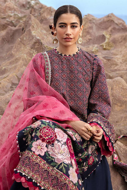 MNR | Festive Lawn 24 | JAL-PARI - Pakistani Designer Dress - by MNR | Type: Luxury - 100% Original at Saira Sultan