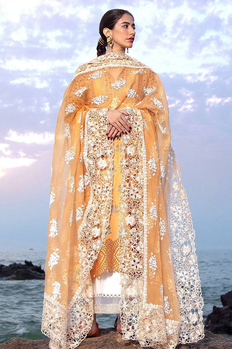MNR | Festive Lawn 24 | NARGIS KA PHOOL - Pakistani Designer Dress - by MNR | Type: Luxury - 100% Original at Saira Sultan