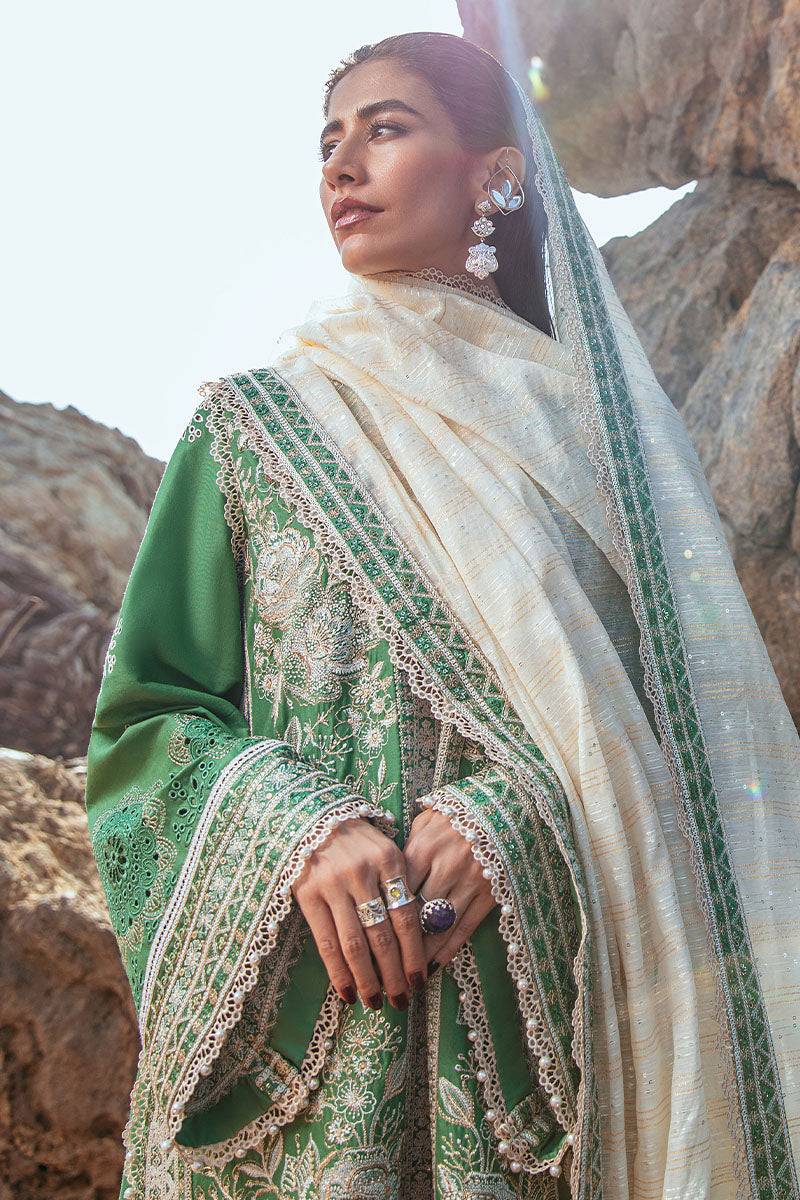 MNR | Festive Lawn 24 | ZARIYA - Pakistani Designer Dress - by MNR | Type: Luxury - 100% Original at Saira Sultan
