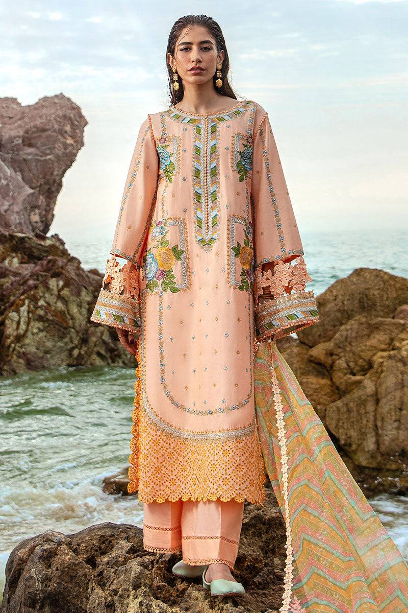 MNR | Festive Lawn 24 | RANI - Pakistani Designer Dress - by MNR | Type: Luxury - 100% Original at Saira Sultan