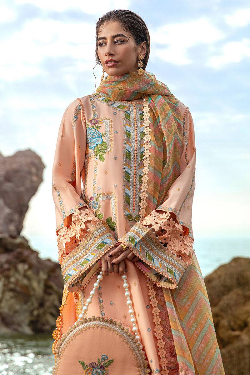 MNR | Festive Lawn 24 | RANI - Pakistani Designer Dress - by MNR | Type: Luxury - 100% Original at Saira Sultan