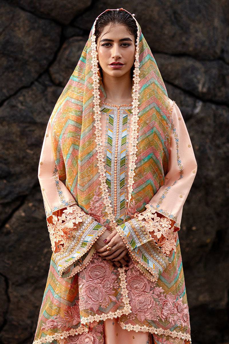 MNR | Festive Lawn 24 | RANI - Pakistani Designer Dress - by MNR | Type: Luxury - 100% Original at Saira Sultan