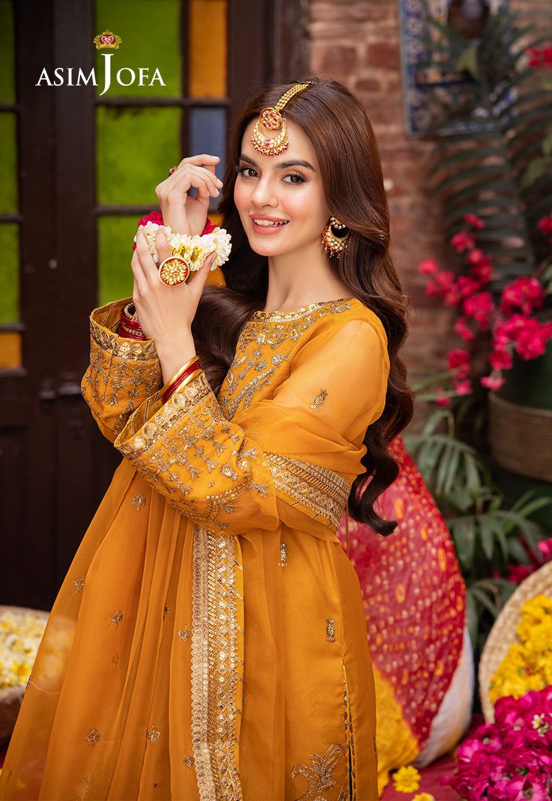 Asim Jofa | Pyaar Diyan Gallan Formals | AJEM-12 - Pakistani Designer Dress - by Asim Jofa | Type: Formal - 100% Original at Saira Sultan