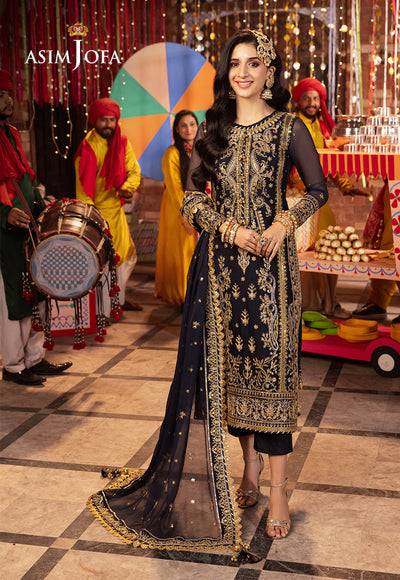 Asim Jofa | Chamak Damak Festive 24 | AJCD-11 - Pakistani Designer Dress - by Asim Jofa | Type: Formal - 100% Original at Saira Sultan