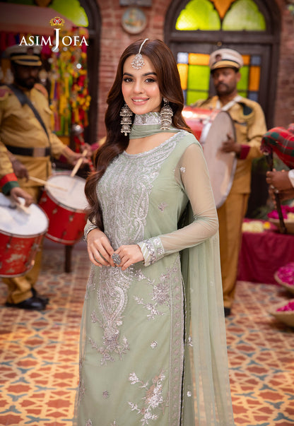 Asim Jofa | Pyaar Diyan Gallan Formals | AJEM-01 - Pakistani Designer Dress - by Asim Jofa | Type: Formal - 100% Original at Saira Sultan