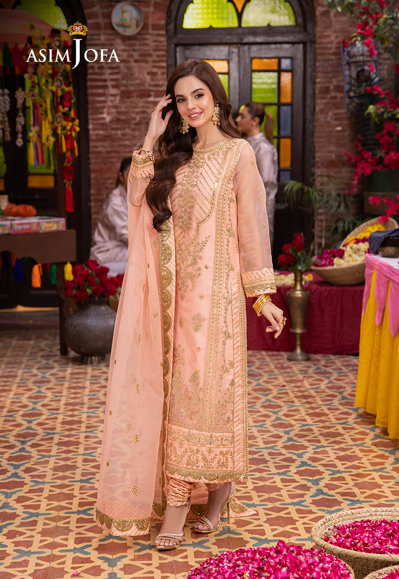 Asim Jofa | Pyaar Diyan Gallan Formals | AJEM-20 - Pakistani Designer Dress - by Asim Jofa | Type: Formal - 100% Original at Saira Sultan