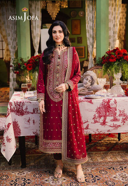 Asim Jofa | Afsanay Luxury Pret | AJLP-06 - Pakistani Designer Dress - by Asim Jofa | Type: Luxury - 100% Original at Saira Sultan