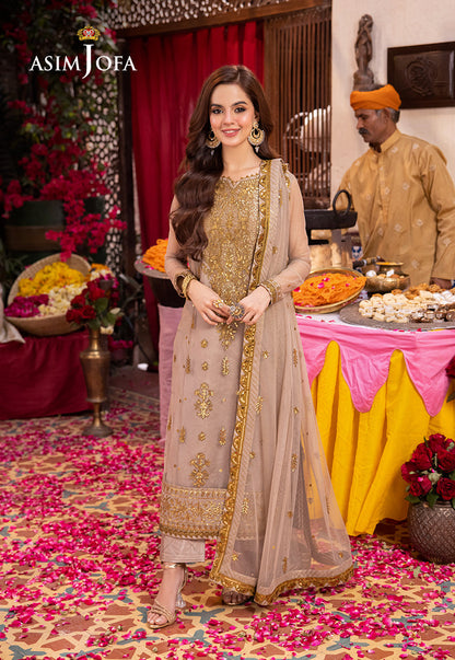 Asim Jofa | Pyaar Diyan Gallan Formals | AJEM-06 - Pakistani Designer Dress - by Asim Jofa | Type: Formal - 100% Original at Saira Sultan