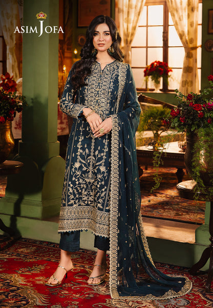 Asim Jofa | Afsanay Luxury Pret | AJLP-07 - Pakistani Designer Dress - by Asim Jofa | Type: Luxury - 100% Original at Saira Sultan