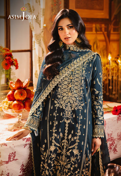 Asim Jofa | Afsanay Luxury Pret | AJLP-07 - Pakistani Designer Dress - by Asim Jofa | Type: Luxury - 100% Original at Saira Sultan