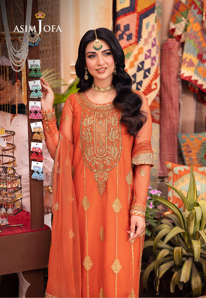 Asim Jofa | Pyaar Diyan Gallan Formals | AJEM-08 - Pakistani Designer Dress - by Asim Jofa | Type: Formal - 100% Original at Saira Sultan
