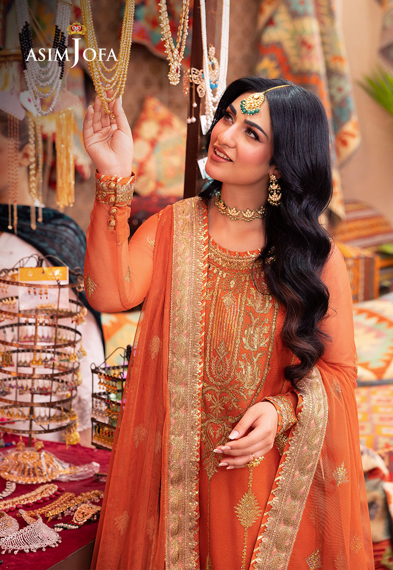 Asim Jofa | Pyaar Diyan Gallan Formals | AJEM-08 - Pakistani Designer Dress - by Asim Jofa | Type: Formal - 100% Original at Saira Sultan