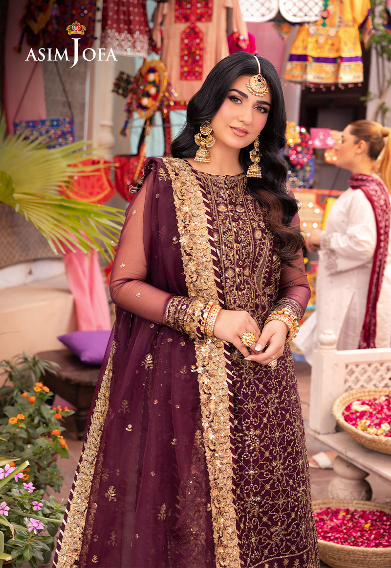 Asim Jofa | Pyaar Diyan Gallan Formals | AJEM-24 - Pakistani Designer Dress - by Asim Jofa | Type: Formal - 100% Original at Saira Sultan