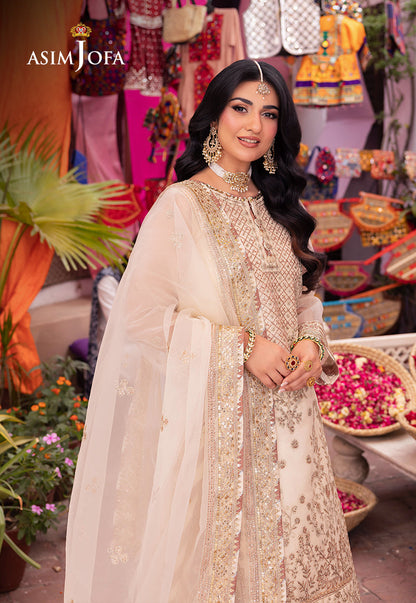 Asim Jofa | Pyaar Diyan Gallan Formals | AJEM-11 - Pakistani Designer Dress - by Asim Jofa | Type: Formal - 100% Original at Saira Sultan