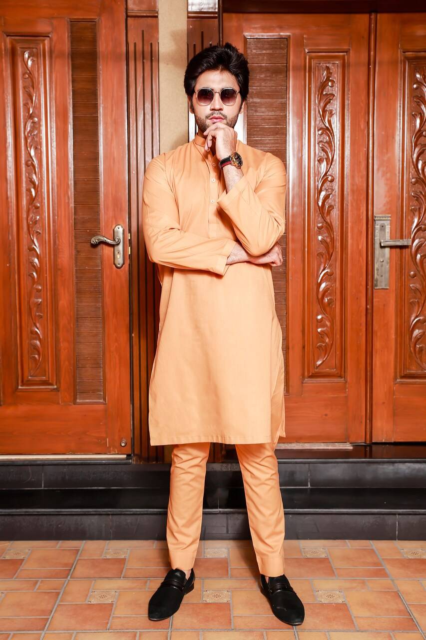 Pakistani Menswear | Deluxe-08 - Pakistani Designer Dress - by Menswear | Type: MensWear - 100% Original at Saira Sultan