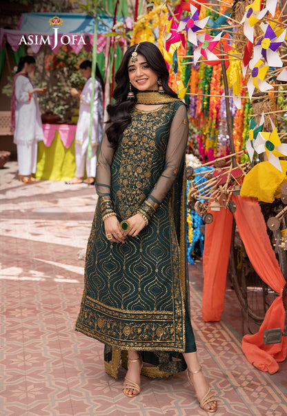 Asim Jofa | Pyaar Diyan Gallan Formals | AJEM-16 - Pakistani Designer Dress - by Asim Jofa | Type: Formal - 100% Original at Saira Sultan