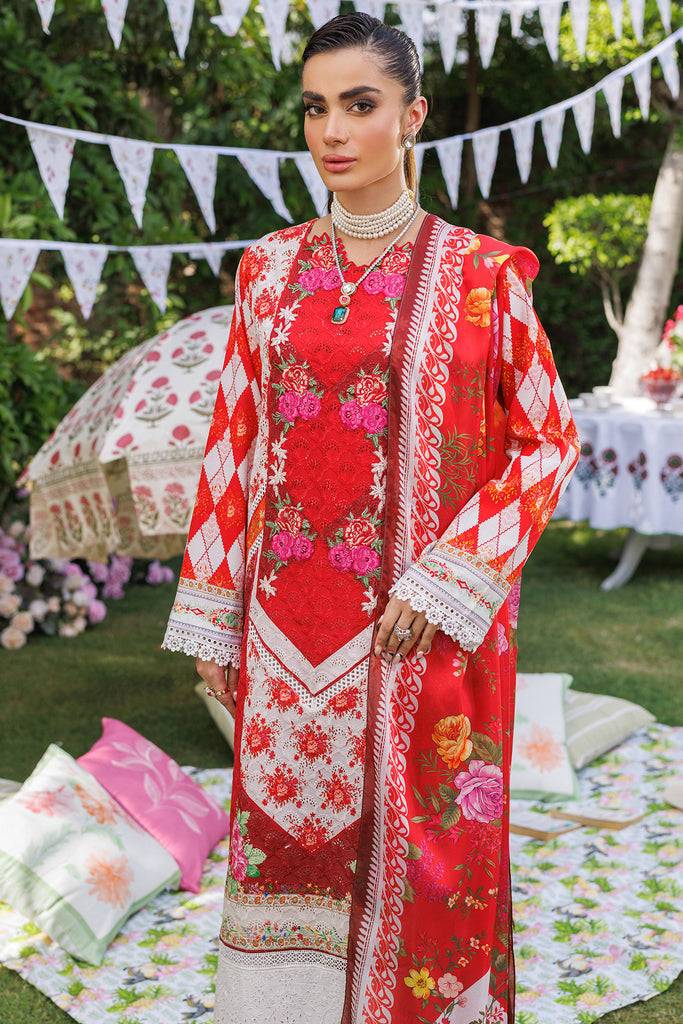 Rajbari | Exclusive Printkari 2024 | 1-B - Pakistani Designer Dress - by Rajbari | Type: Casuals - 100% Original at Saira Sultan