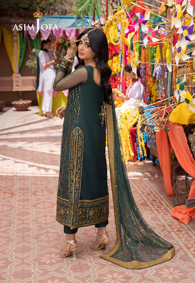 Asim Jofa | Pyaar Diyan Gallan Formals | AJEM-16 - Pakistani Designer Dress - by Asim Jofa | Type: Formal - 100% Original at Saira Sultan