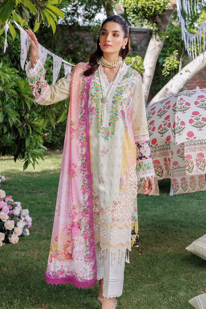 Rajbari | Exclusive Printkari 2024 | 4-A - Pakistani Designer Dress - by Rajbari | Type: Casuals - 100% Original at Saira Sultan