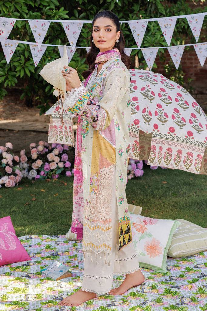 Rajbari | Exclusive Printkari 2024 | 4-A - Pakistani Designer Dress - by Rajbari | Type: Casuals - 100% Original at Saira Sultan