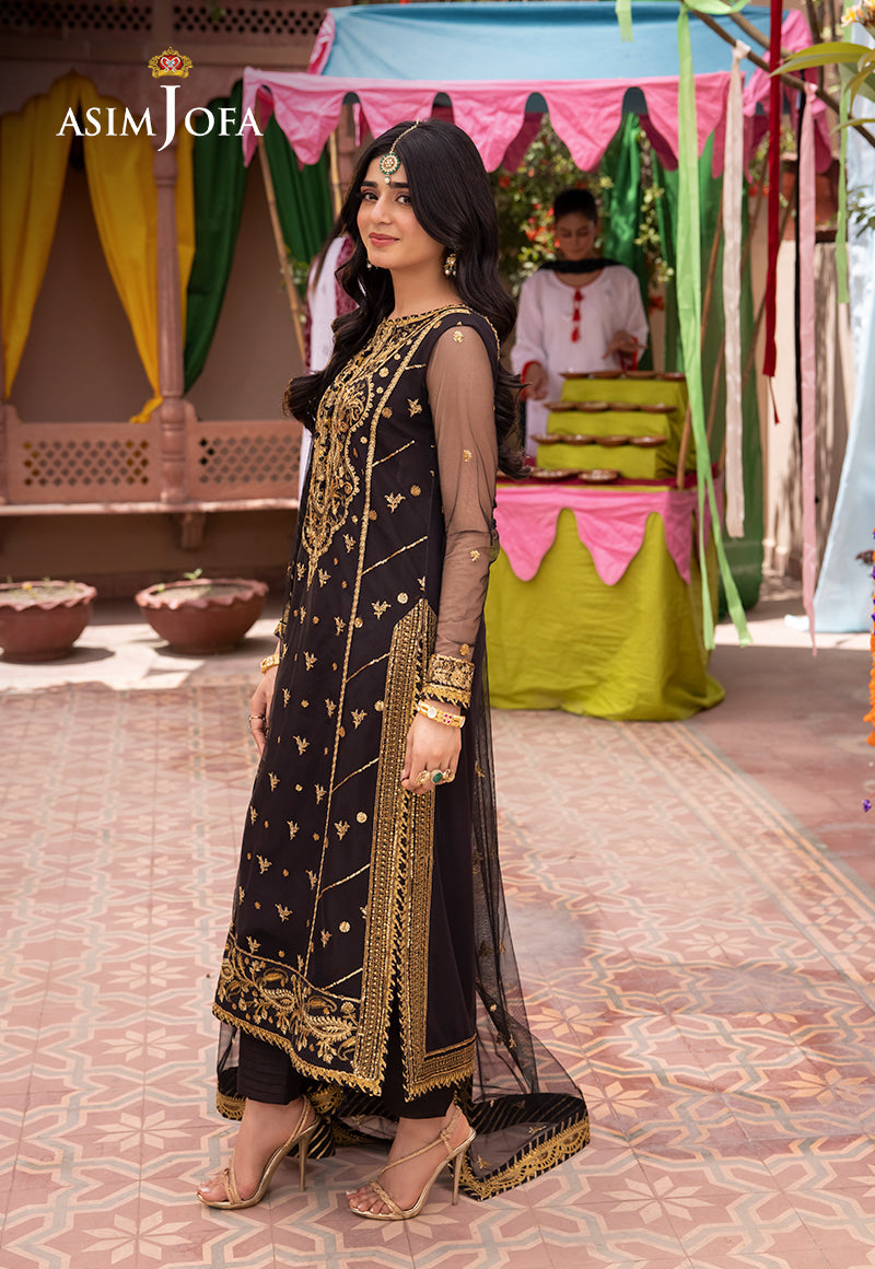 Asim Jofa | Pyaar Diyan Gallan Formals | AJEM-04 - Pakistani Designer Dress - by Asim Jofa | Type: Formal - 100% Original at Saira Sultan