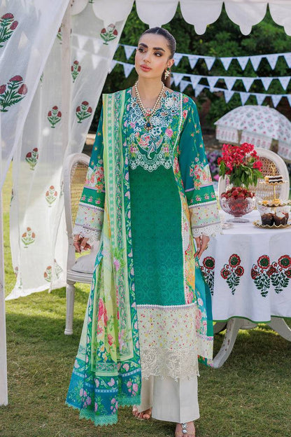 Rajbari | Exclusive Printkari 2024 | 2-A - Pakistani Designer Dress - by Rajbari | Type: Casuals - 100% Original at Saira Sultan