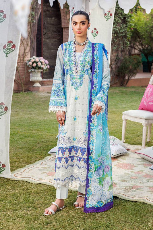 Rajbari | Exclusive Printkari 2024 | 4-B - Pakistani Designer Dress - by Rajbari | Type: Casuals - 100% Original at Saira Sultan