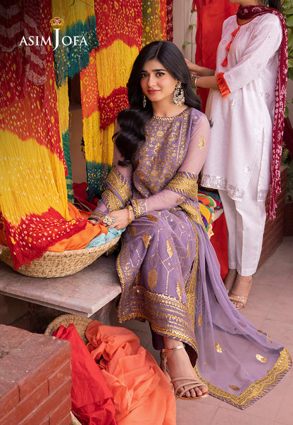 Asim Jofa | Pyaar Diyan Gallan Formals | AJEM-02 - Pakistani Designer Dress - by Asim Jofa | Type: Formal - 100% Original at Saira Sultan