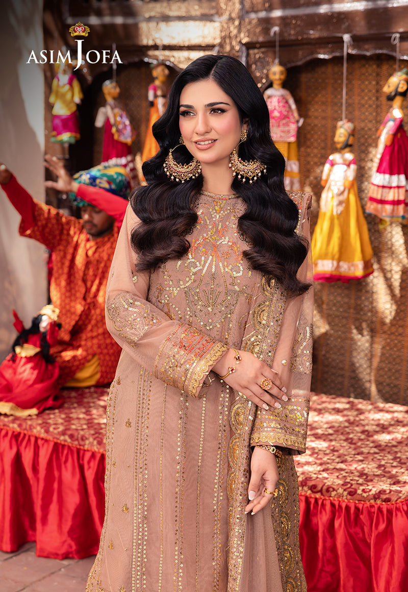 Asim Jofa | Pyaar Diyan Gallan Formals | AJEM-09 - Pakistani Designer Dress - by Asim Jofa | Type: Formal - 100% Original at Saira Sultan