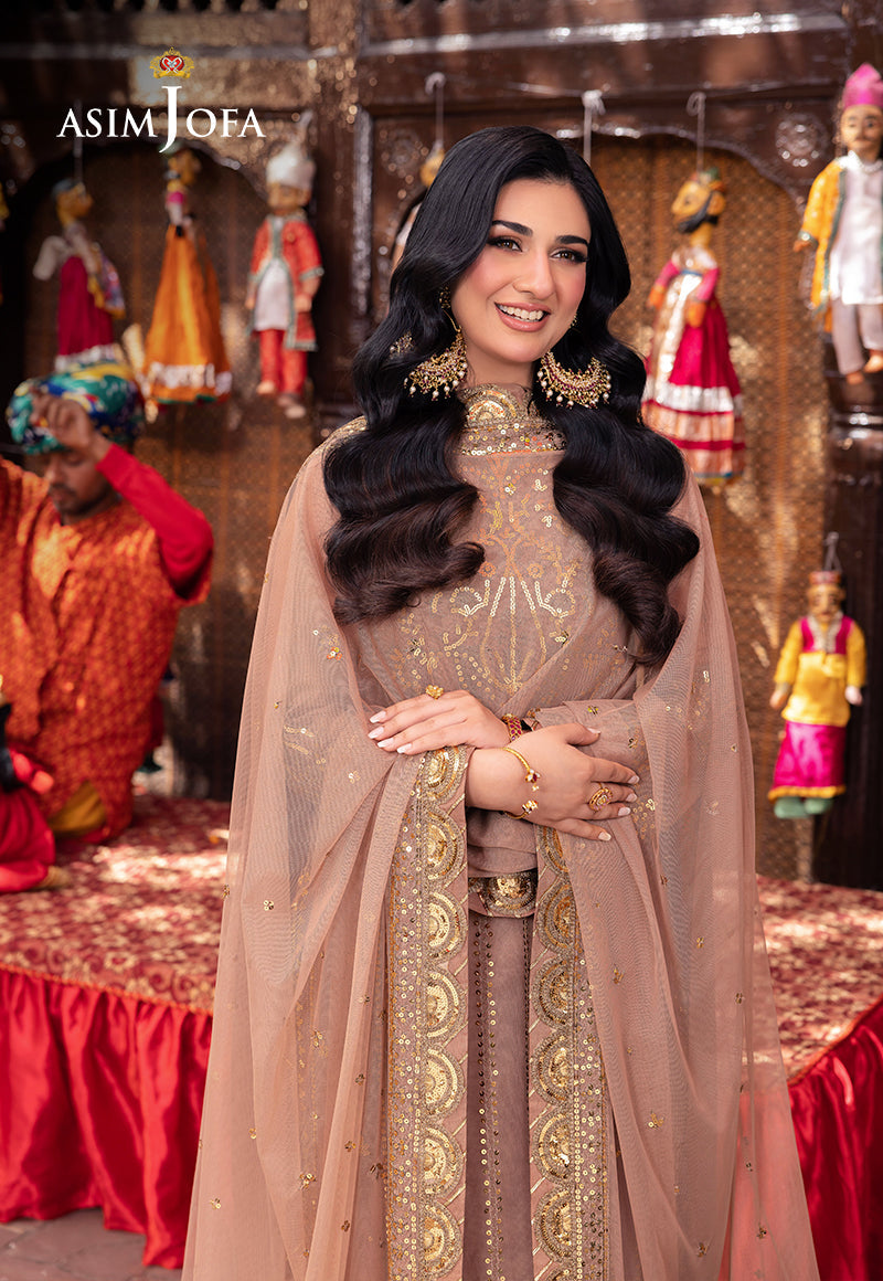 Asim Jofa | Pyaar Diyan Gallan Formals | AJEM-09 - Pakistani Designer Dress - by Asim Jofa | Type: Formal - 100% Original at Saira Sultan