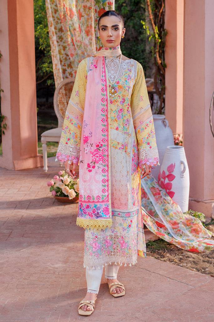 Rajbari | Exclusive Printkari 2024 | 3-B - Pakistani Designer Dress - by Rajbari | Type: Casuals - 100% Original at Saira Sultan