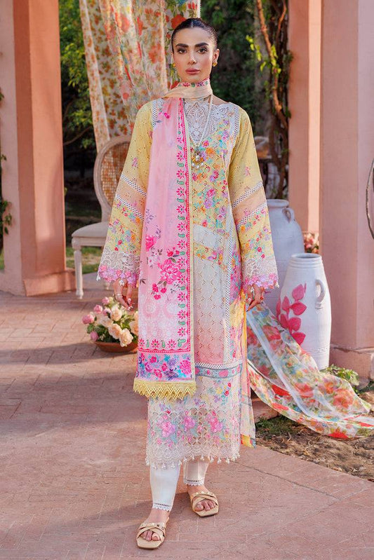 Rajbari | Exclusive Printkari 2024 | 3-B - Pakistani Designer Dress - by Rajbari | Type: Casuals - 100% Original at Saira Sultan