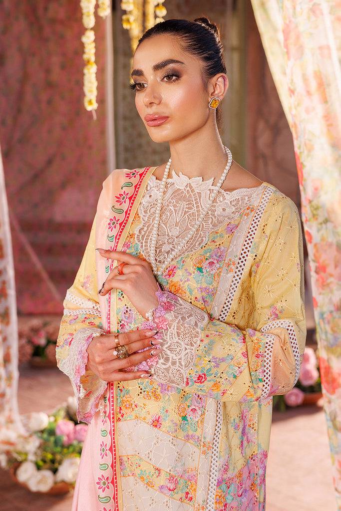 Rajbari | Exclusive Printkari 2024 | 3-B - Pakistani Designer Dress - by Rajbari | Type: Casuals - 100% Original at Saira Sultan