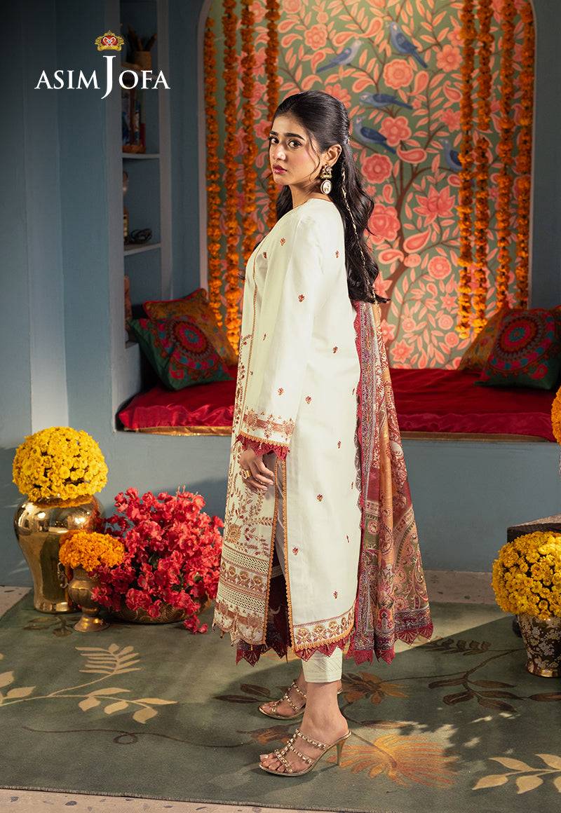 Asim Jofa | Asra Festive Essentials | AJRA-09 - Pakistani Designer Dress - by Asim Jofa | Type: Luxury - 100% Original at Saira Sultan