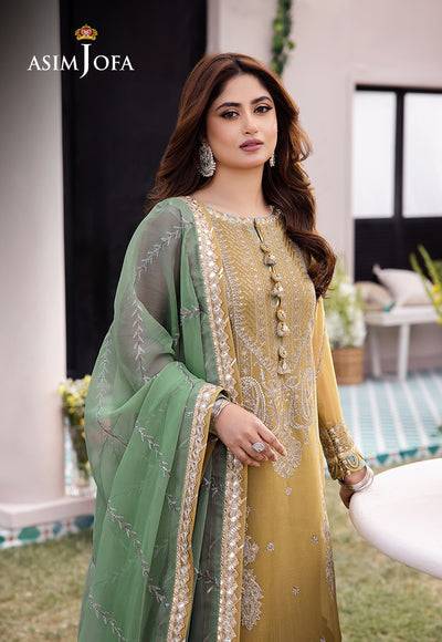 Asim Jofa | Dhanak Rang Collection | AJCF-16 - Pakistani Designer Dress - by Asim Jofa | Type: Formal - 100% Original at Saira Sultan