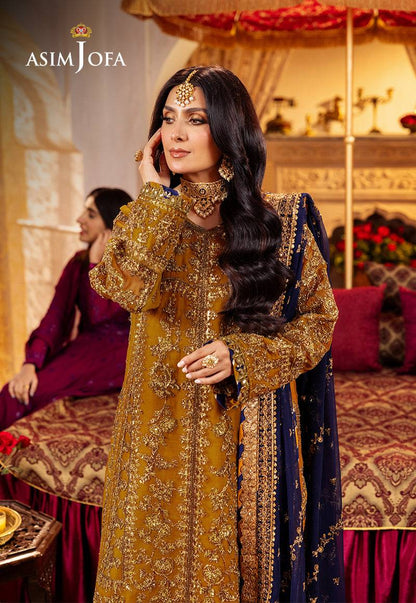 Asim Jofa | Jaan e Jahan| AJJJ-12 - Pakistani Designer Dress - by Asim Jofa | Type: Bridal - 100% Original at Saira Sultan