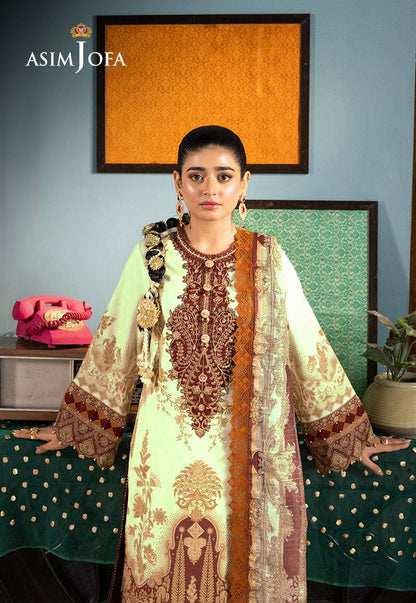 Asim Jofa | Asra Festive Essentials | AJRA-05 - Pakistani Designer Dress - by Asim Jofa | Type: Luxury - 100% Original at Saira Sultan