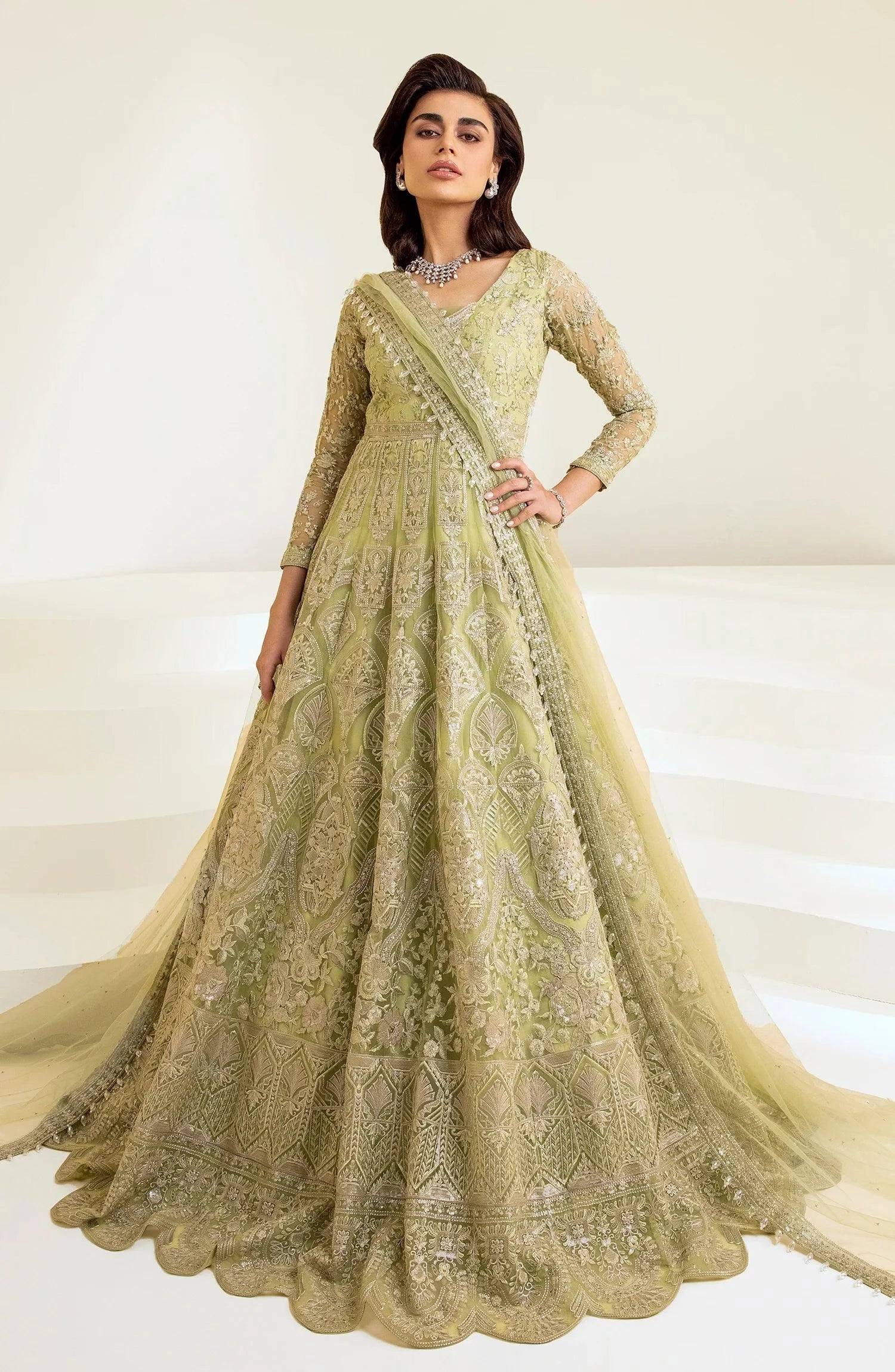 Maryum N Maria | The Brides 23 | Humid (MS23-534) - Pakistani Designer Dress - by Maryum N Maria | Type: Bridal - 100% Original at Saira Sultan