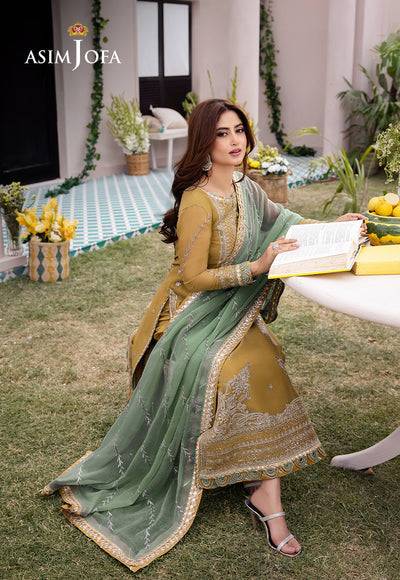 Asim Jofa | Dhanak Rang Collection | AJCF-16 - Pakistani Designer Dress - by Asim Jofa | Type: Formal - 100% Original at Saira Sultan
