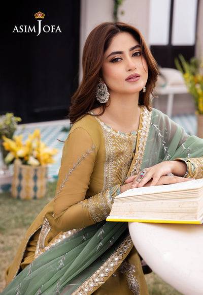 Asim Jofa | Dhanak Rang Collection | AJCF-16 - Pakistani Designer Dress - by Asim Jofa | Type: Formal - 100% Original at Saira Sultan
