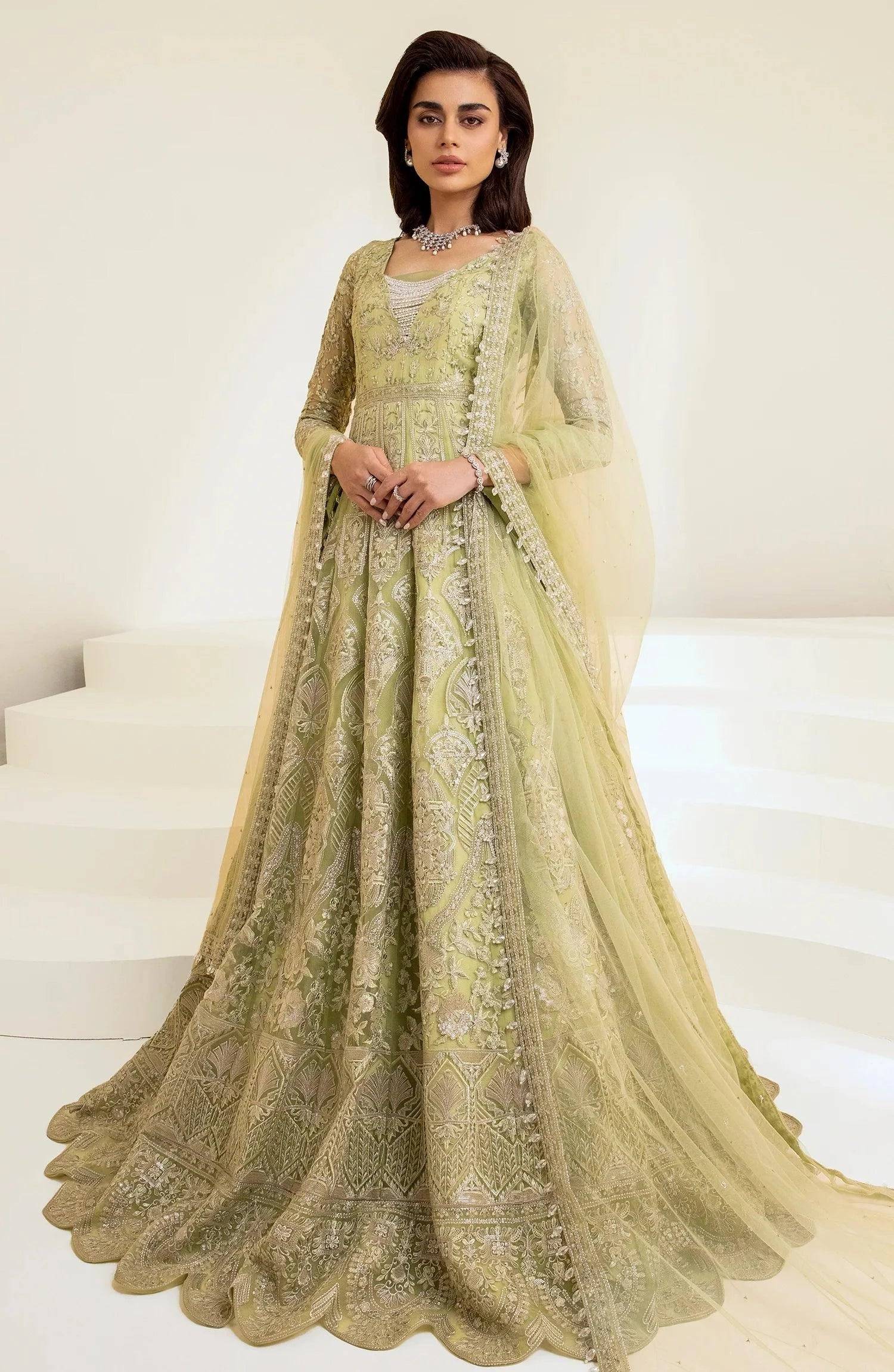 Maryum N Maria | The Brides 23 | Humid (MS23-534) - Pakistani Designer Dress - by Maryum N Maria | Type: Bridal - 100% Original at Saira Sultan